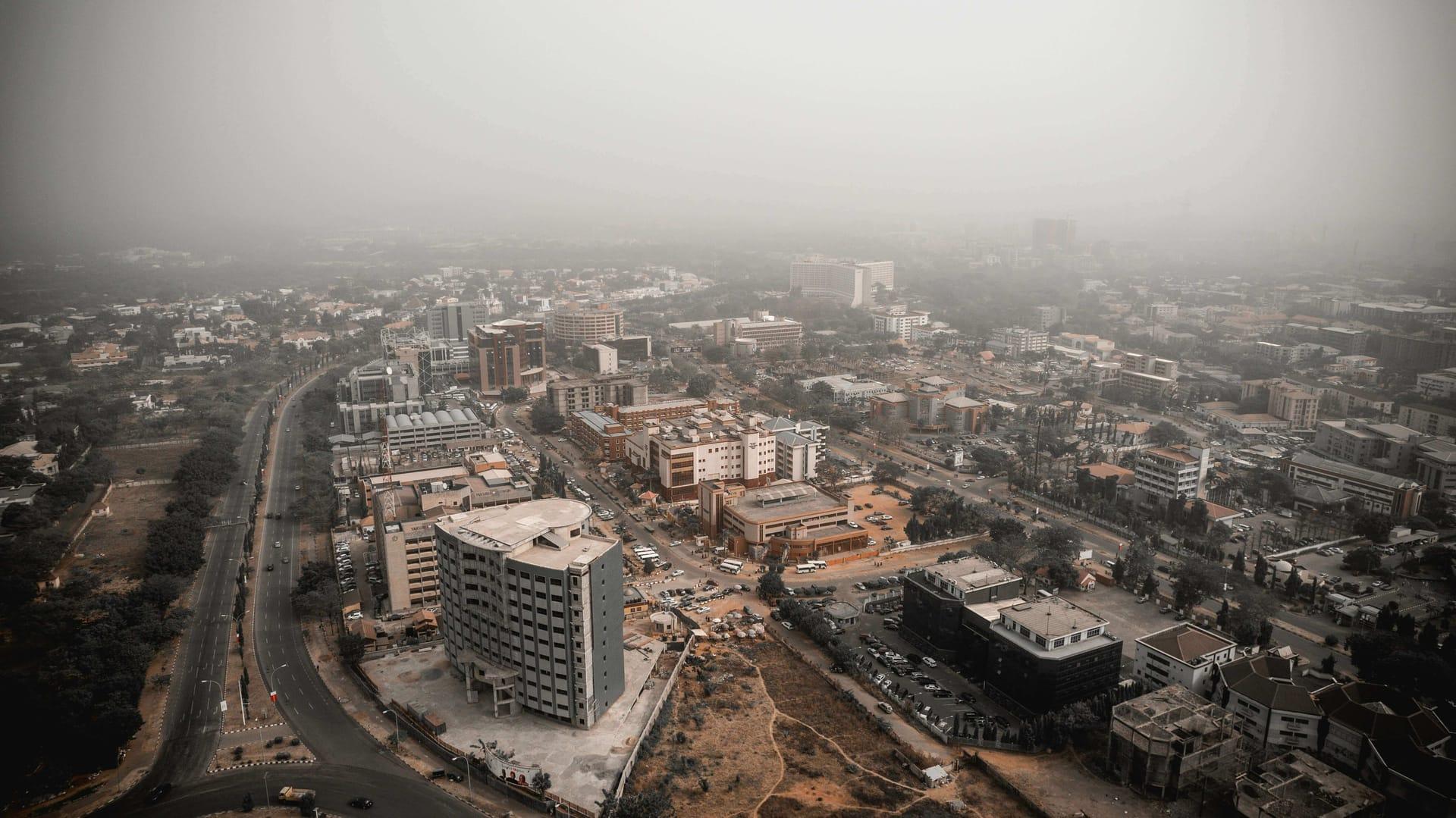 Aerial view of Abuja — Building One City